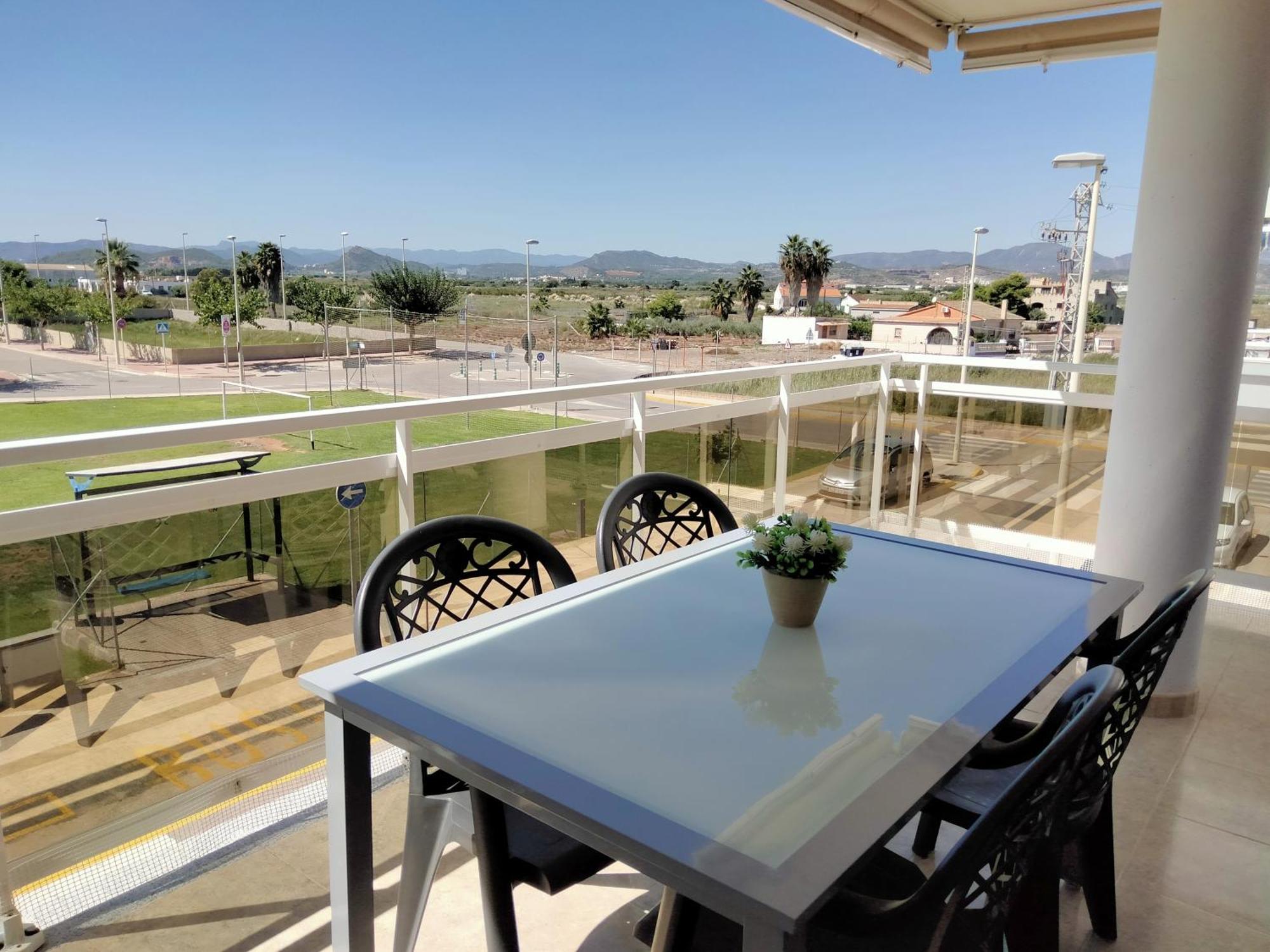 Residencial Azahar, Piscina Y Parking Gratis Appartement Moncófar Buitenkant foto